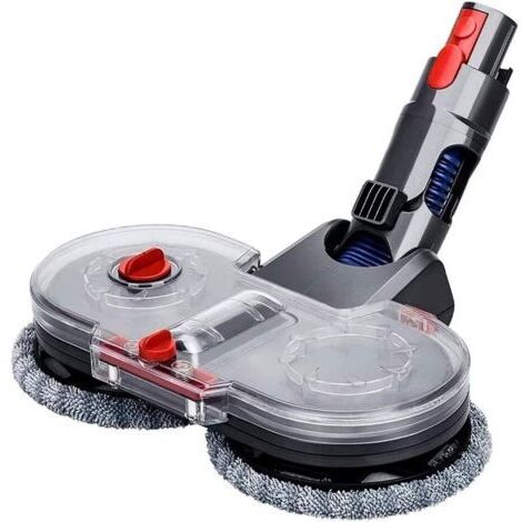 Têtes de balai pour aspirateurs Dyson V11, V10, V8 et V7 (1 paquet), adaptées aux sols en bois dur et en bois massif, paquet de rechange de tête de brosse motorisée, avec réservoir d'eau.