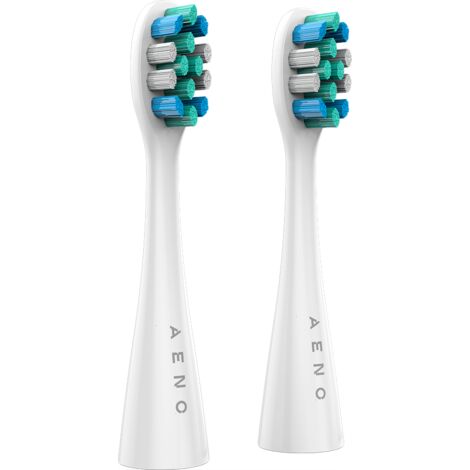 Têtes de brosse à dents AENO ADBTH1-2 DB1S / DB2S blanches 2 pièces.
