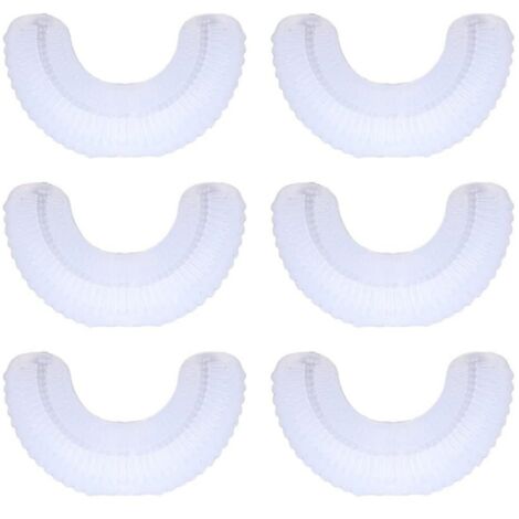 têtes de brosse de rechange, têtes de brosse de rechange en forme de U pour brosses à dents électriques, têtes de brosse de rechange en silicone pour brosses à dents automatiques, accessoires pour bro