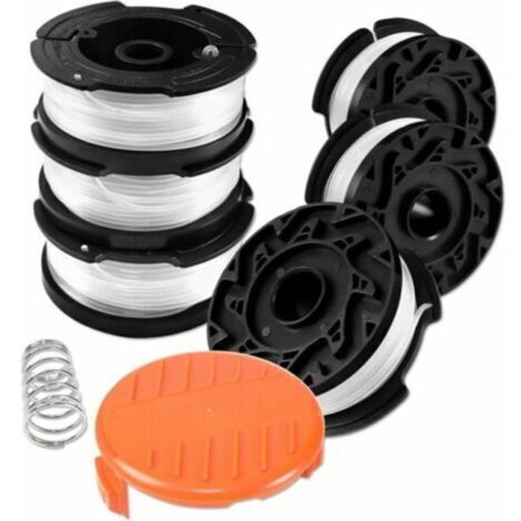 Têtes de coupe compatibles avec les bobines BLACK+DECKER (jeu 6+1+1) pour salle d'outils