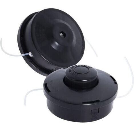 Têtes de Débroussailleuse Universelle M10 x 1,25, Tête de Bobine de Débroussailleuse à Essence Universelle Compatible avec Coupe-bordure Électrique Débroussailleuse Essence de Jardin (2 Pièces)..DEBUN