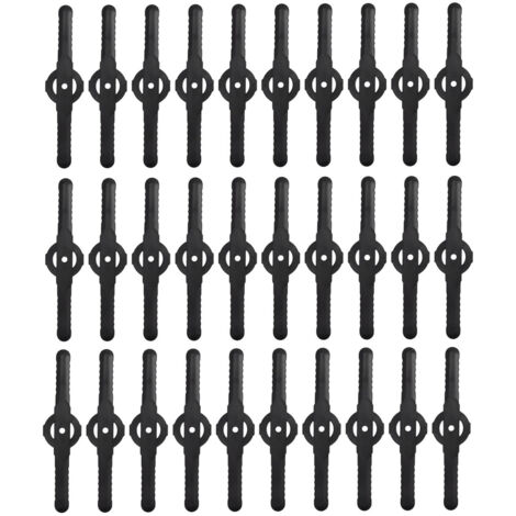 Têtes de lame de rechange pour tondeuses à gazon, lames de coupe de brosse de tondeuse à gazon, têtes de lame de tondeuse à gazon, lames dentées, lames en acier inoxydable et lames en plastique