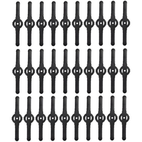 Têtes de lames de rechange pour coupe-bordures, débroussailleuses, têtes de lames pour désherbeuses, lames dentées, lames en acier inoxydable et lames en plastique
