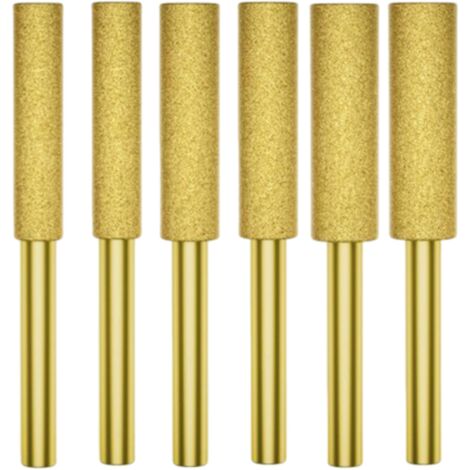Têtes de meulage titane 4Mm 4.8mm 5mm, Compatible avec les chaînes de scie à essence et de tronçonneuse