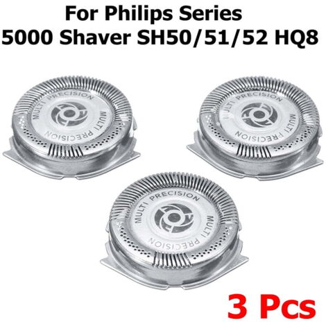 Têtes de rasage de rechange pour rasoirs Philips Série 5000