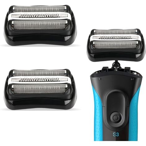 UNION Têtes de rasoir de rechange Series 3 32B compatibles avec Braun Series S3 3040s 3000s 3050cc 3010s 3070cc 3080s 3090s 310s 3020s 330s 370cc-4 380s-4 (2PCS 32B)