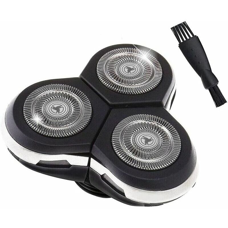 Start - Têtes de rasoir RQ12 compatibles avec Phi-lips Norelco RQ11 RQ10 Sensotouch RQ1250 RQ1180 Arcitec 3D rasoir électrique pour homme avec brosse