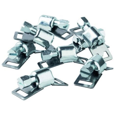 Têtes pour collier bande sans fin TSF - Largeur : 14 mm (boîte de 50 pièces) - SERFLEX