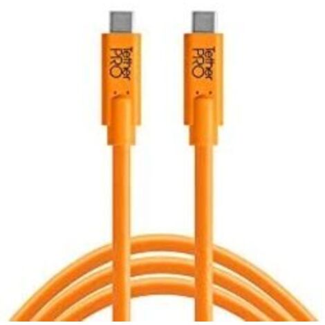 Tether Tools USB-C zu USB-C 4,60m orange