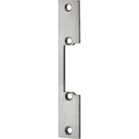 Têtière plate 130 x 22 mm T1S acier inoxydable pour 15-25-35