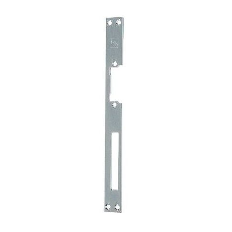 Têtière pour gâche électrique encastrée 81441 plate - 250 mm - réversible - zinguée - EFF EFF
