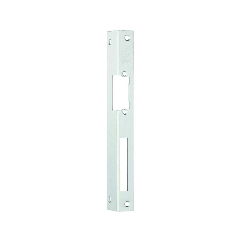 Têtière pour gâche électrique encastrée iw inox équerre - 250 mm - droite - inox - eff eff