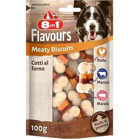 TETRA 8in1 Flavours Meaty Biscuits 100gr
