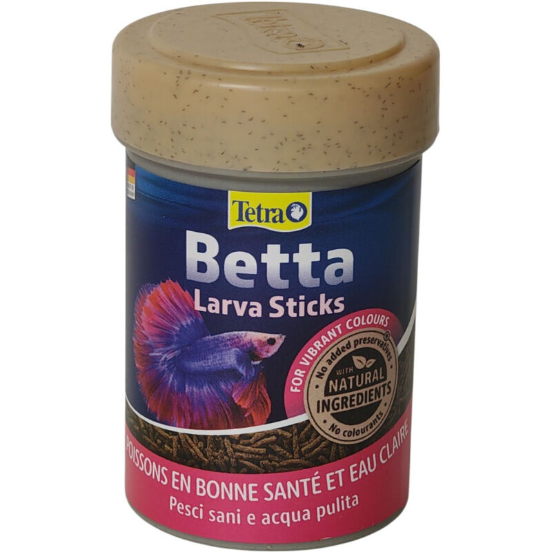 Tetra - Betta Larva Sticks pour poissons combattants et tortues aquatiques 85 ml