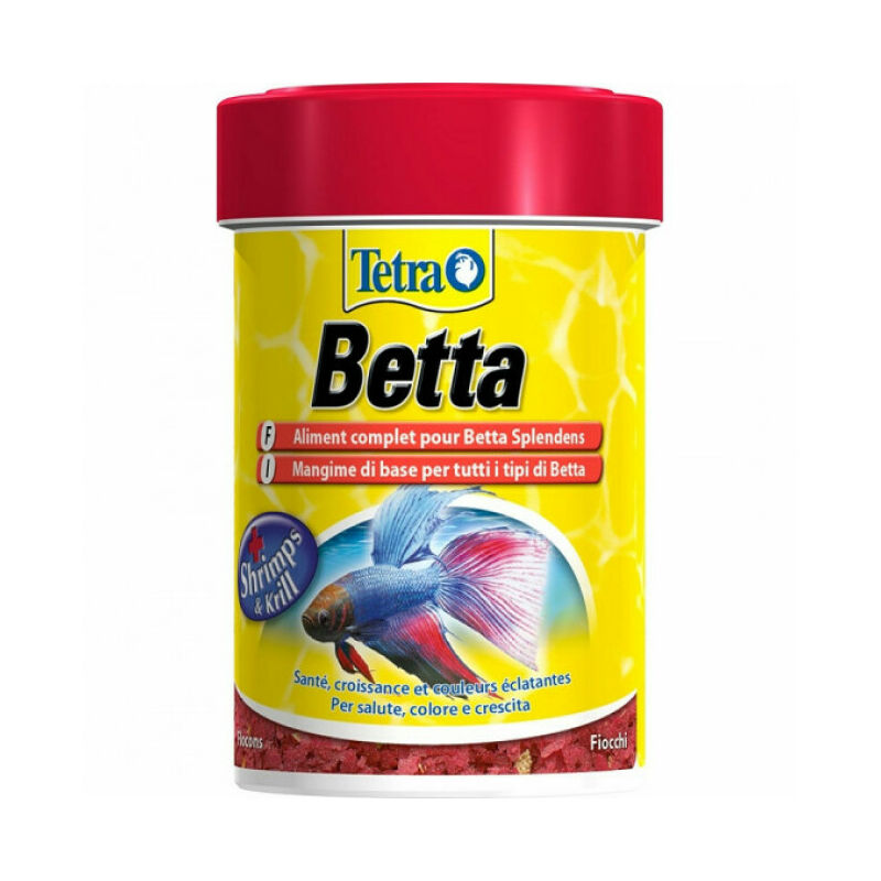 Aliments Bettamin 85 ml flocons pour poissons combattants - Tetra