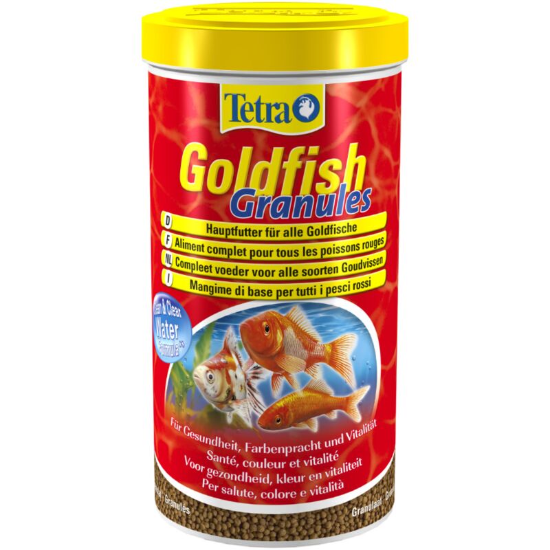 Goldfish Granules 315g - 1 litre Aliment complet pour les poissons rouge Tetra