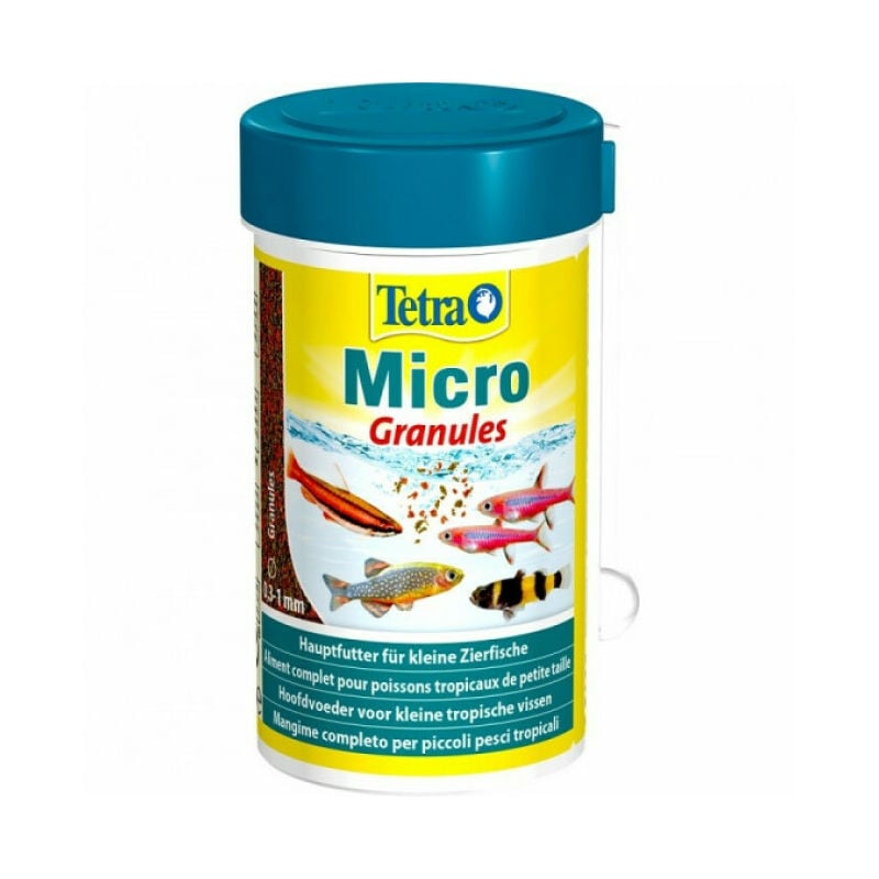 Alimentation Micro Granules 100 ml pour poissons - Tetra