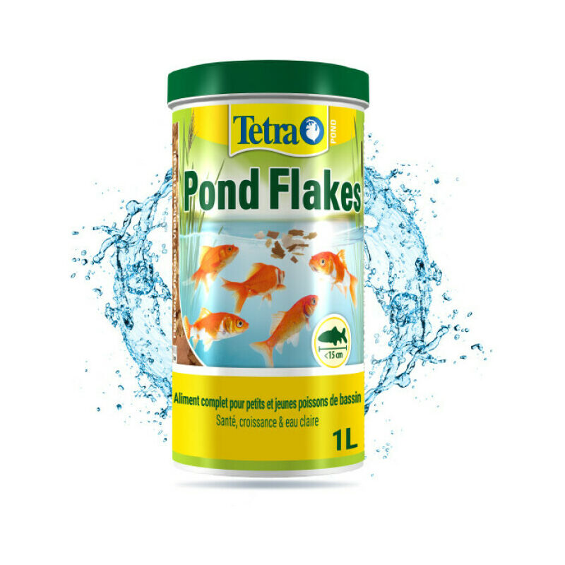 Alimentation Tetra Pond Flakes pour poissons de bassin 1 litre