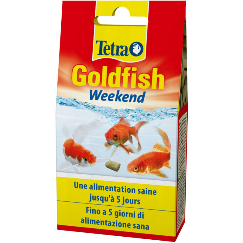 Goldfish Weekend 40 Sticks 12 g Aliment pour les poissons rouge - Tetra