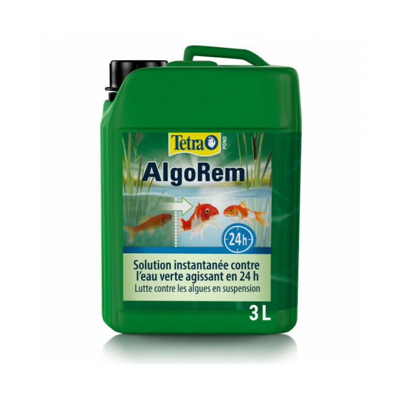 Traitement de l'eau Pond AlgoRem pour poissons de bassin Contenance 3 litres - Tetra