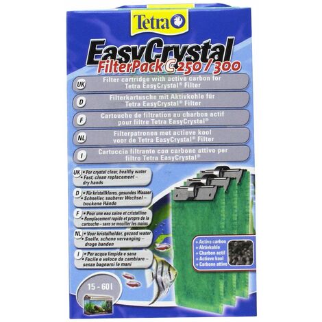 Tetra Easycrystal Filter Pak With Carbon 3Pk - 58788