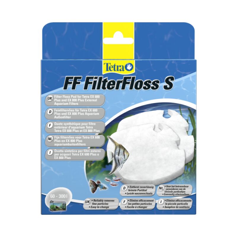 Ouate synthétique tec FF pour filtre EX 1200 - Tetra