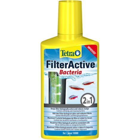 TETRA FILTER ACTIVE cultivo de bacterias para limpieza de