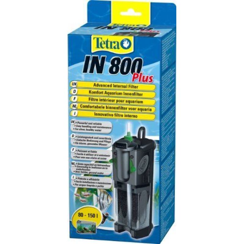 Tetra - Filtre intérieur pour aquarium filtre In 800 80 - 150 litres