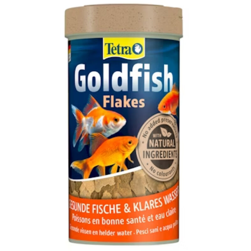 Tetra - Goldfish Food complet dans des flocons pour Carperes d'or - 52g / 250 ml