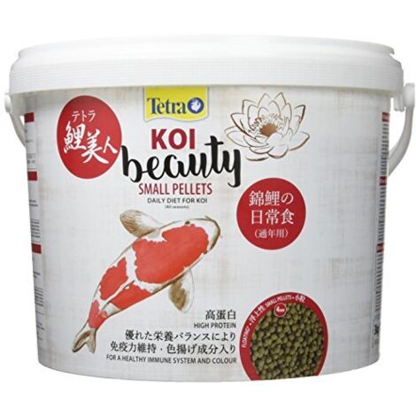 Tetra Pellets for Fish Delights Koi Beauty Small LT. 10 Alimenti per Pesci, Multicolore, Unica, 10000 unità
