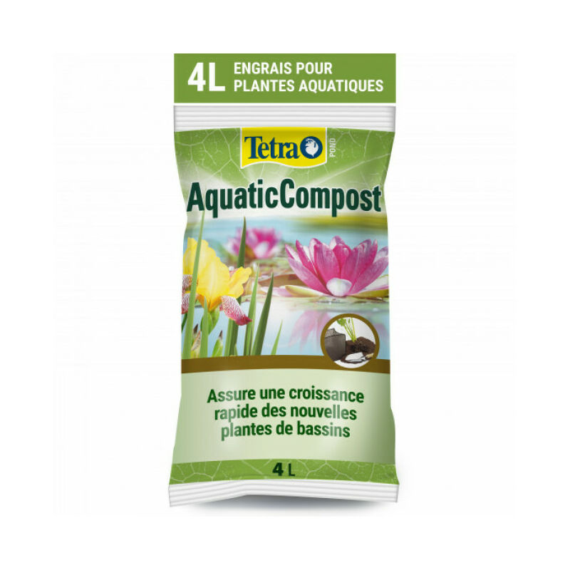 Tetra - Substrat plante bassin aquatic compost - 4L