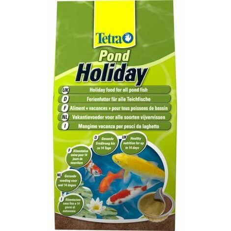 TETRA Holiday - Nourriture vacances pour Poissons tropicaux - 1 bloc x 30g