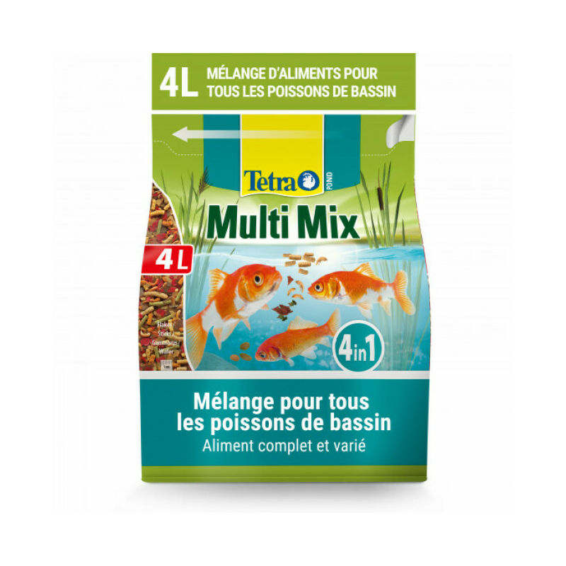 Alimentation Pond Multi Mix Contenance 4 litres - Tetra