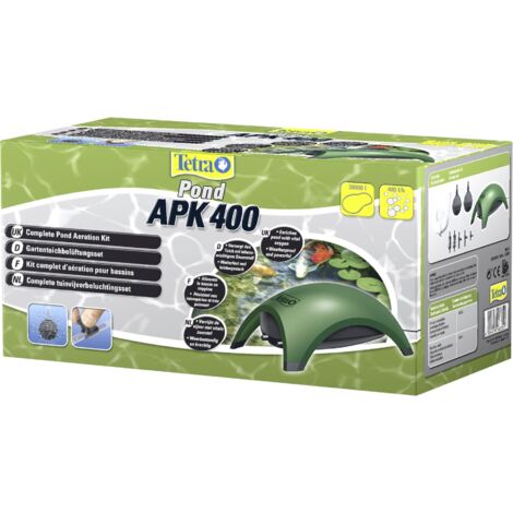 Tetra Pond Teichpflege Luftpumpe APK 400 Air Set Fischfutter