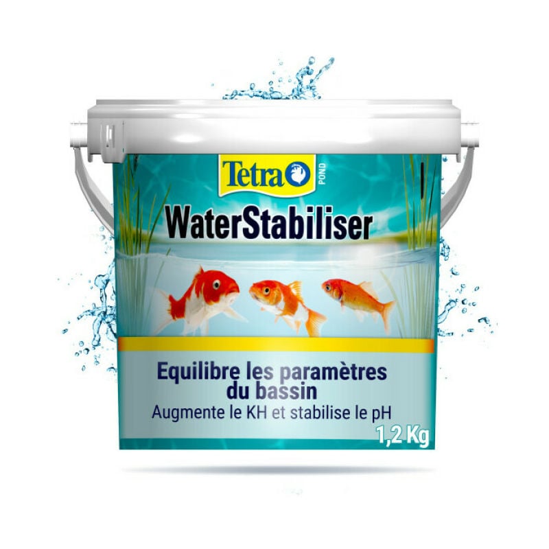 Traitement de l'eau Pond Water Stabiliser 1,2 Kg pour poissons de bassin - Tetra