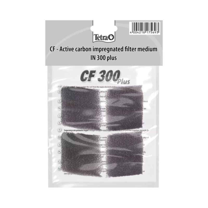 Mousse de filtration charbon CF Pour filtre IN 300 Plus - Tetra