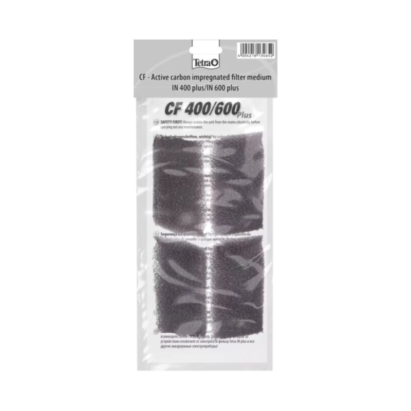 Mousse de filtration charbon CF Pour filtre IN 400/600 Plus - Tetra