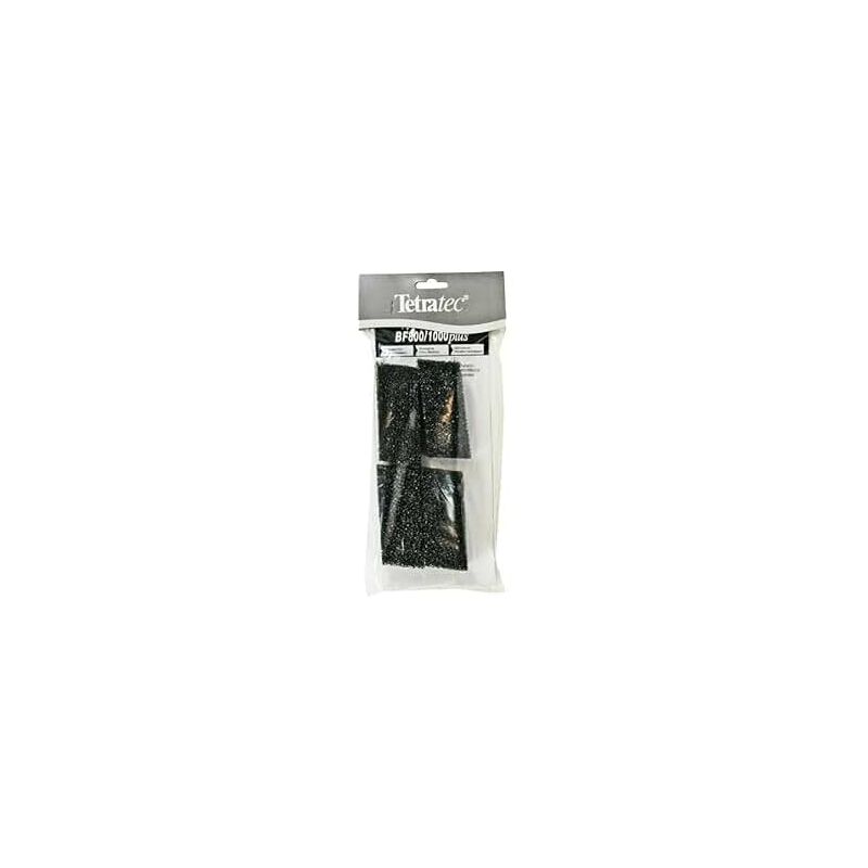 Tetra - Mousse filtrante impregnée de charbon actif CF 800-1000 Plus