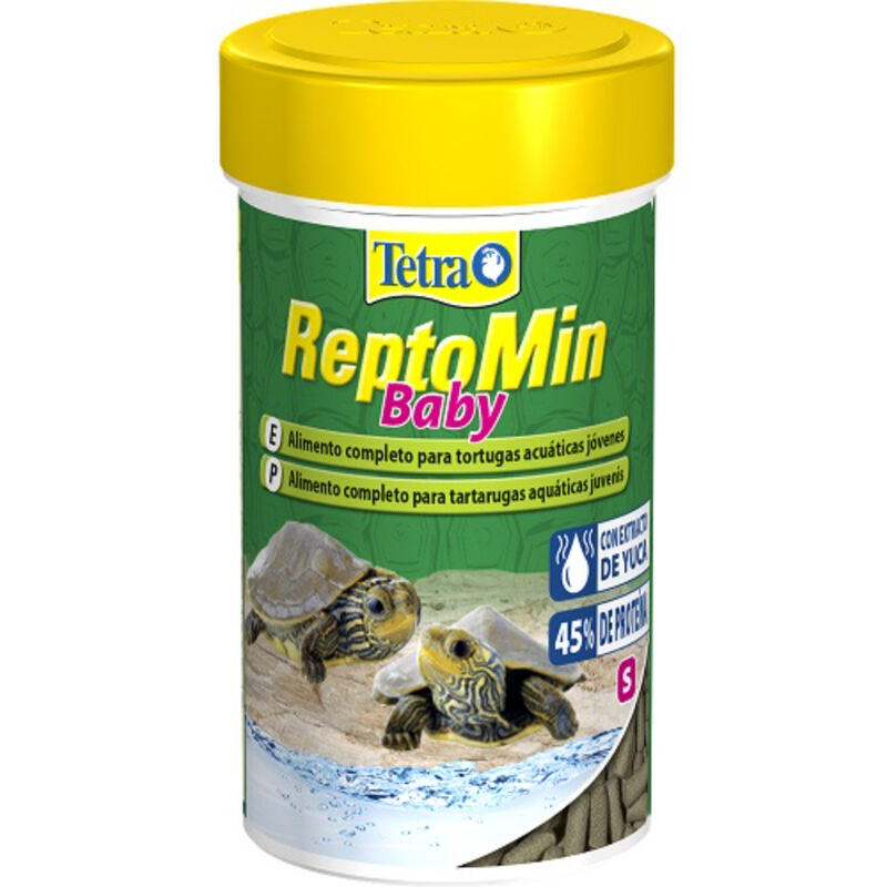 

REPTOMIN BABY, Alimento completo para Tortugas Acuáticas Jóvenes, 100 ml - Tetra