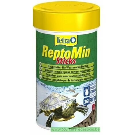 Nourriture premium Tetra ReptoMin Sticks pour tortues d'eau 10 l