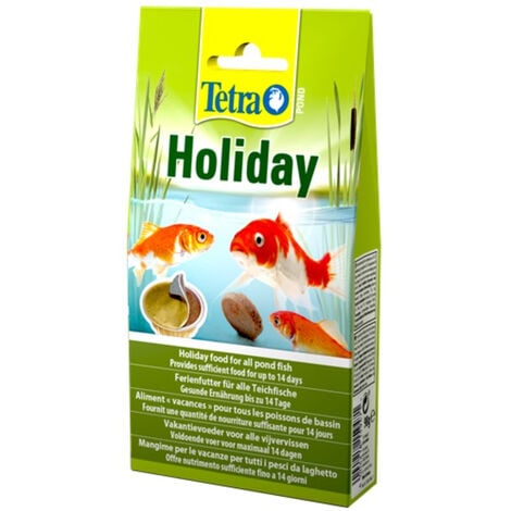 Tetra Teichfeiertag, Urlaubsfutter fÐ©r Teichfische, 14 Tage, 90 g