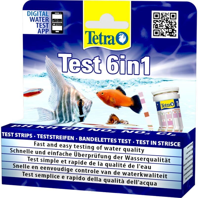 Tetra - Test de l'eau test bande 6 en 1