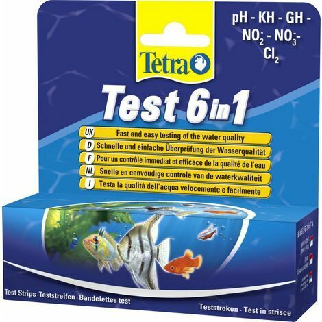Tetra test bande 6 en 1