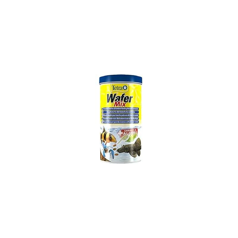 Wafer Mix Aliment Complet pour Poisson de Fond et Crustacé Multicolore, 1L - Tetra