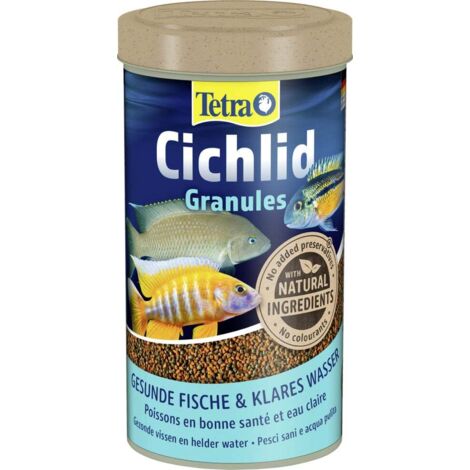 TetraCichlid Hauptfutter-Mix Granules 500 ml Fischfutter