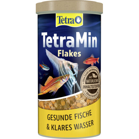 TetraMin Zierfischfutter Flakes 1 L Fischfutter