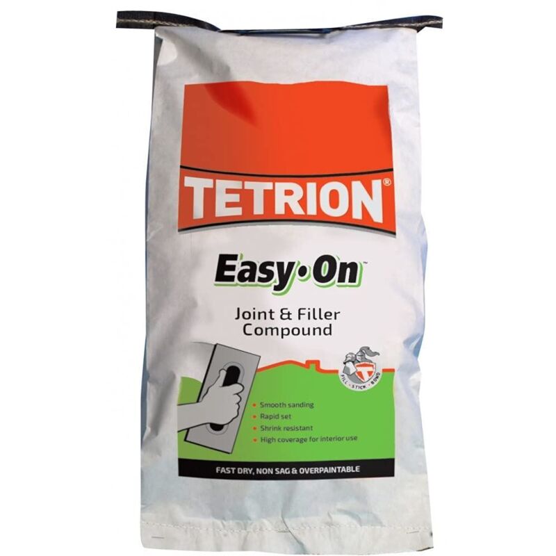 Cuprinol Tetrion Fillers EAS050 Easy-On Filling & Jointing Compound Sack 5kg TETEAS050