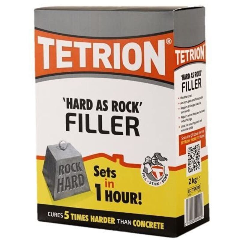 Tbc - Tetrion Fillers TSF200 'Hard As Rock' Filler 2kg TETTSF200