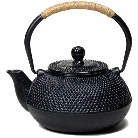 Tetsubin 0.6 Litre - Théière Japonaise Noire en fonte