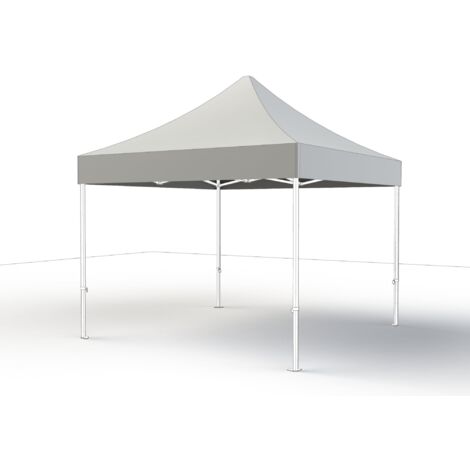 Tetto bianco a gazebo Pro 3 x 3 m, rivestimento in poliestere rivestito in PVC, 300 g/m² in bianco